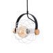 Люстра, подвес в стиле лофт, модерн бело-черная из металла N-light DR0-60444-LS DR0-60444-LS фото 3
