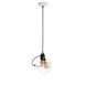 Люстра, подвес в стиле лофт, модерн бело-черная из металла N-light DR0-60444-LS DR0-60444-LS фото 1