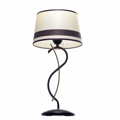 Настільна лампа з абажуром у стилі модерн N-light DR0-14700-LS DR0-14700-LS фото