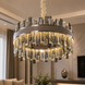 Люстра хрустальная светодиодная Свет DR0-W202-500 S Gold-LS фото 1