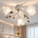 Люстра металлическая небольшая цветочная N-light DR0-11433-LS DR0-11433-LS фото 3