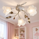 Люстра металлическая небольшая цветочная N-light DR0-11433-LS DR0-11433-LS фото 1