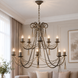 Люстра класична для великої кімнати N-light DR0-8333-1-LS DR0-8333-1-LS фото 1