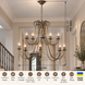 Люстра класична для великої кімнати N-light DR0-8333-1-LS DR0-8333-1-LS фото 4