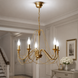Люстра зальна 5-ти лампова класична N-light DR0-1205-LS DR0-1205-LS фото 1