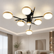 Led люстра с пультом управления на натяжной потолок Свет DR0-SY-16065/6+1 ВК+GD-LS фото 1