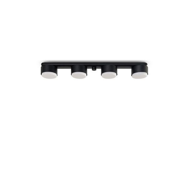 Люстра стельова металева чорного кольору N-light DR0-80408-LS DR0-80408-LS фото