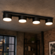 Люстра стельова металева чорного кольору N-light DR0-80408-LS DR0-80408-LS фото 1