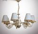 Люстра прованс с колпаками для большой комнаты N-light DR0-11507-3-LS DR0-11507-3-LS фото 2