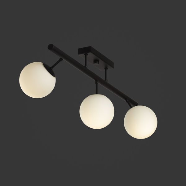 Люстра с шарами 3-х ламповая в кухню, холл, детскую N-light DR0-80233-LS DR0-80233-LS фото