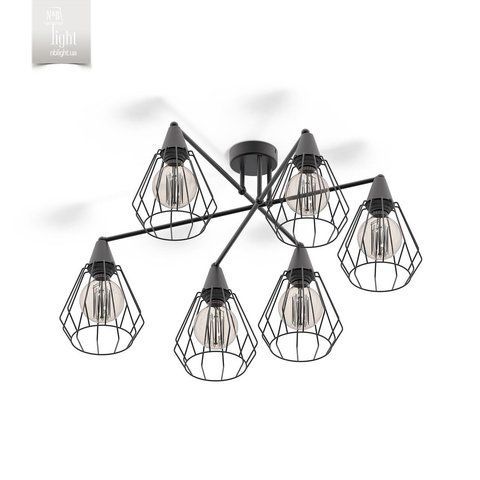 Люстра в стилі лофт для великої кімнати DR0-40706-LS DR0-40706-LS фото