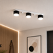 Люстра стельова металева білого кольору N-light DR0-80407-1-LS DR0-80407-1-LS фото 1