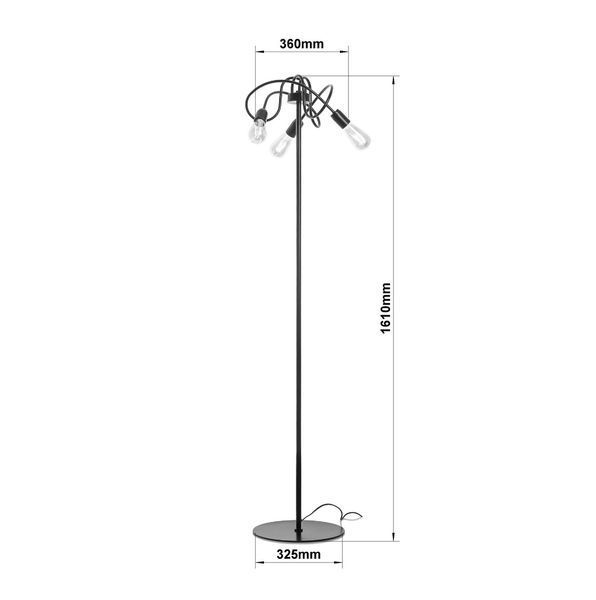 Торшер в стиле лофт N-light DR0-30720-LS DR0-30720-LS фото