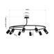 Люстра 10-ти ламповая, подвес, точечный светильник N-light DR0-70955-2-LS DR0-70955-2-LS фото 5