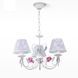 Люстра с цветами для спальни, для кухни 3-х ламповая N-light DR0-20477-1-LS DR0-20477-1-LS фото 1