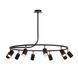Люстра 10-ти ламповая, подвес, точечный светильник N-light DR0-70955-2-LS DR0-70955-2-LS фото 1