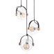 Современная люстра 3-х ламповая на тросах в стиле лофт, модерн N-light DR0-60108-LS DR0-60108-LS фото 4
