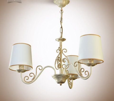 Люстра прованс с колпаками для спальни N-light DR0-11503-LS DR0-11503-LS фото