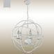 Біла металева люстра на ланцюги для високої стелі N-light DR0-30709-LS DR0-30709-LS фото 1