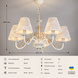 Люстра класична на ланцюгу в зал, спальню N-light DR0-11505-4-LS DR0-11505-4-LS фото 5