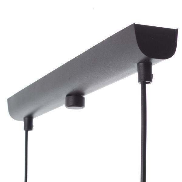 Люстра - Підвіс у стилі модерн з 2 чорними абажурами тканини N-light DR0-70408-2-LS DR0-70408-2-LS фото