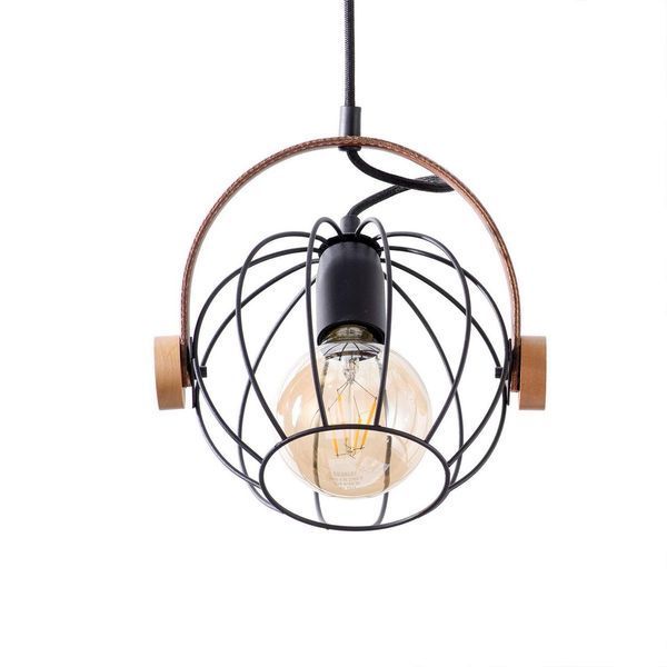 Модна чорна люстра, підвіс у стилі лофт, модерн N-light DR0-60444-1-LS DR0-60444-1-LS фото