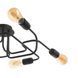 Черная металлическая люстра без стекла в стиле лофт N-light DR0-70799-LS DR0-70799-LS фото 3