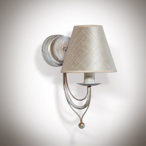 Бра класичне однолампове з абажуром N-light DR0-30101-2-LS DR0-30101-2-LS фото